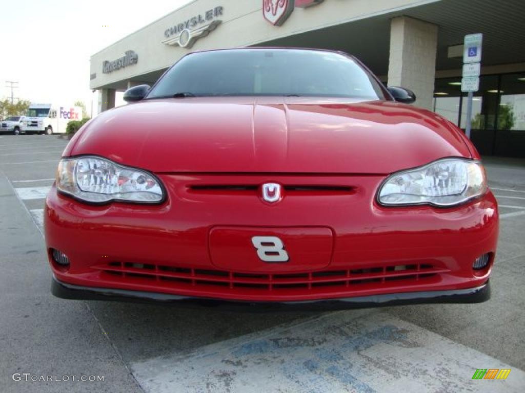 2004 Monte Carlo Supercharged SS - Victory Red / Ebony Black photo #8