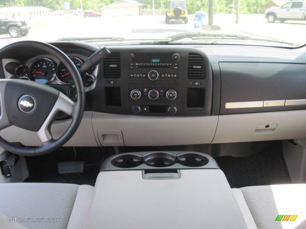 2008 Silverado 1500 LT Crew Cab - Black / Light Titanium/Ebony Accents photo #10