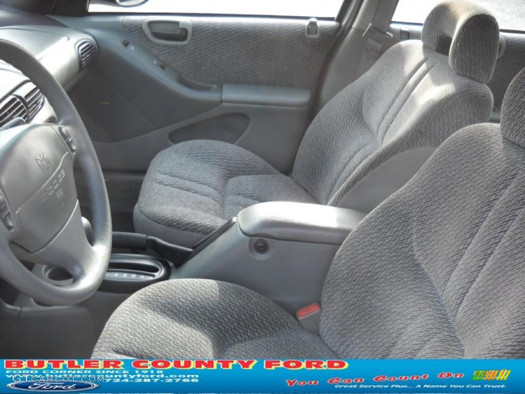 1997 Stratus ES Sedan - Light Silver Fern Pearl / Gray photo #8
