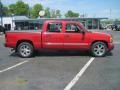 2006 Fire Red GMC Sierra 1500 SLE Crew Cab  photo #2