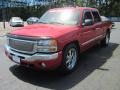 2006 Fire Red GMC Sierra 1500 SLE Crew Cab  photo #3