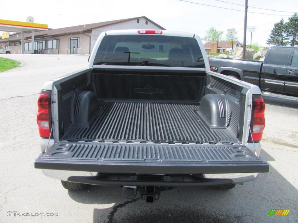 2006 Silverado 1500 LS Extended Cab 4x4 - Silver Birch Metallic / Dark Charcoal photo #4