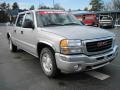 2006 Silver Birch Metallic GMC Sierra 1500 SLE Crew Cab  photo #2