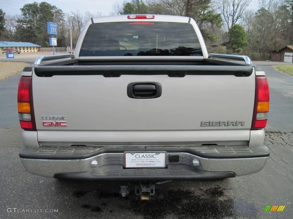 2006 Sierra 1500 SLE Crew Cab - Silver Birch Metallic / Pewter photo #6