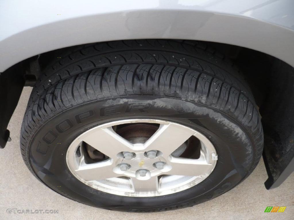 2005 Equinox LS - Dark Silver Metallic / Light Gray photo #6