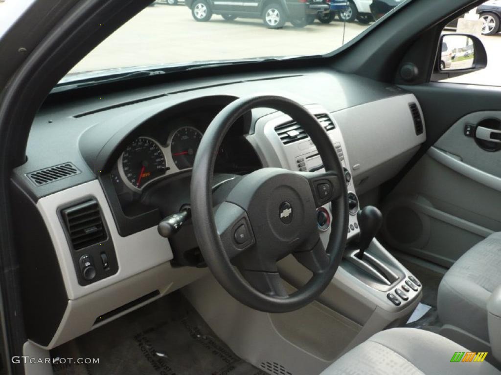 2005 Equinox LS - Dark Silver Metallic / Light Gray photo #12