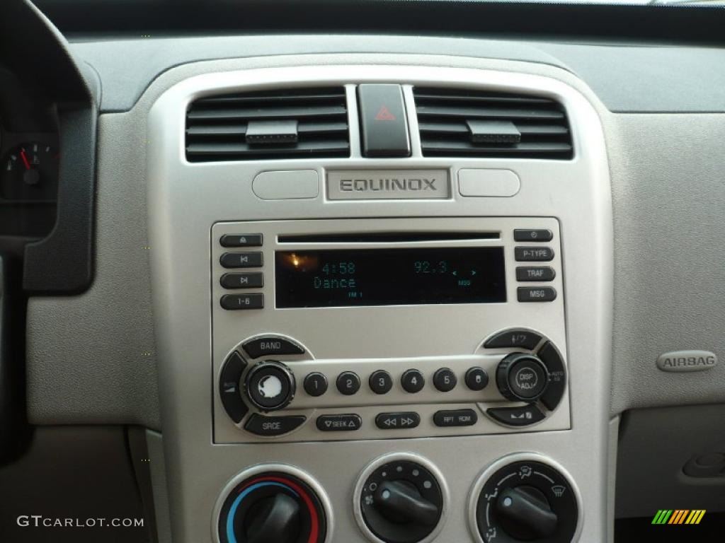 2005 Equinox LS - Dark Silver Metallic / Light Gray photo #15
