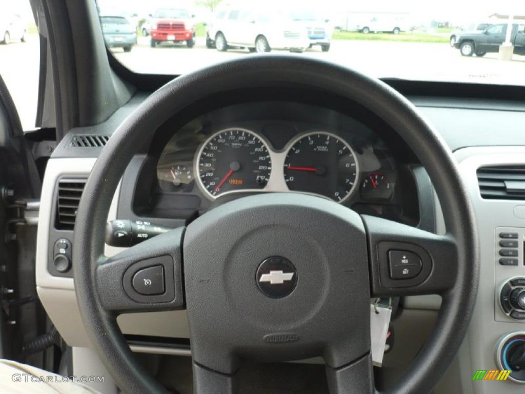 2005 Equinox LS - Dark Silver Metallic / Light Gray photo #16