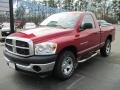 2007 Flame Red Dodge Ram 1500 ST Regular Cab  photo #1