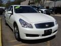 2008 Ivory Pearl White Infiniti G 35 x Sedan  photo #6