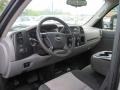 2007 Graystone Metallic Chevrolet Silverado 2500HD Work Truck Regular Cab 4x4  photo #9