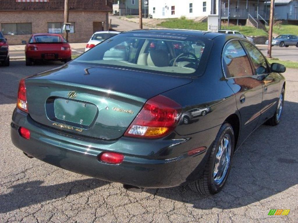 2001 Aurora 4.0 - Polo Green Metallic / Neutral photo #5