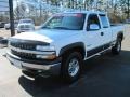 2002 Summit White Chevrolet Silverado 2500 LT Extended Cab 4x4  photo #1