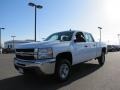 2007 Summit White Chevrolet Silverado 2500HD Work Truck Crew Cab  photo #8