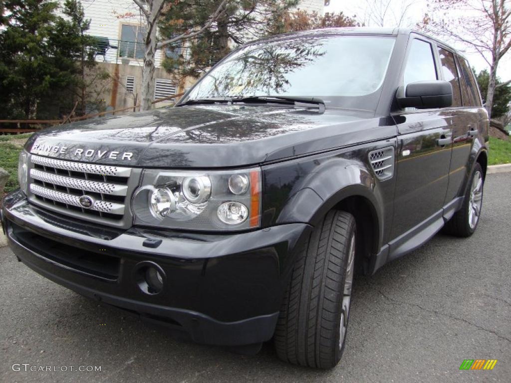 2009 Range Rover Sport Supercharged - Santorini Black / Ivory/Ebony photo #1