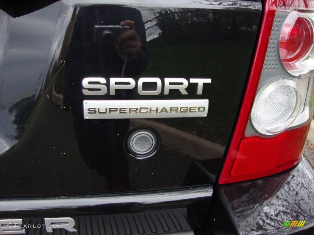 2009 Range Rover Sport Supercharged - Santorini Black / Ivory/Ebony photo #7