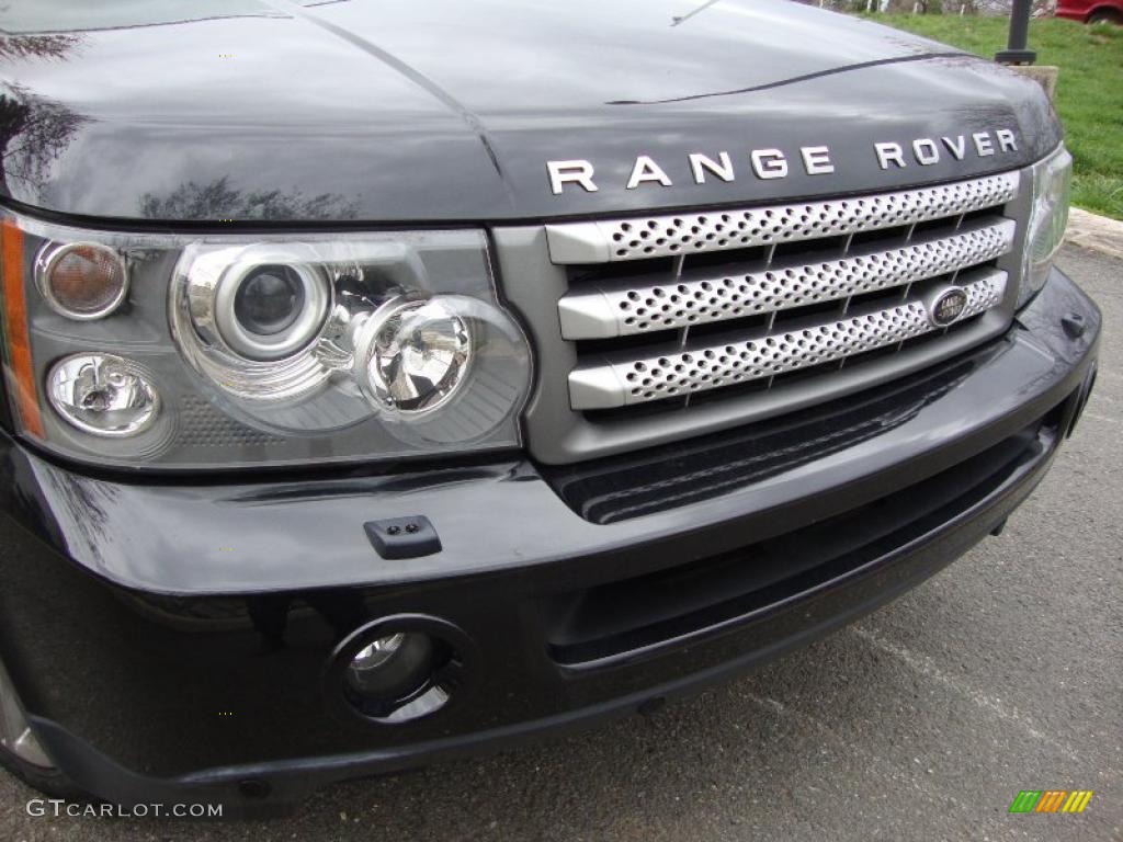 2009 Range Rover Sport Supercharged - Santorini Black / Ivory/Ebony photo #10