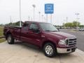 Dark Toreador Red Metallic - F250 Super Duty XLT SuperCab Photo No. 2