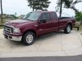 Dark Toreador Red Metallic - F250 Super Duty XLT SuperCab Photo No. 9