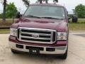 Dark Toreador Red Metallic - F250 Super Duty XLT SuperCab Photo No. 11