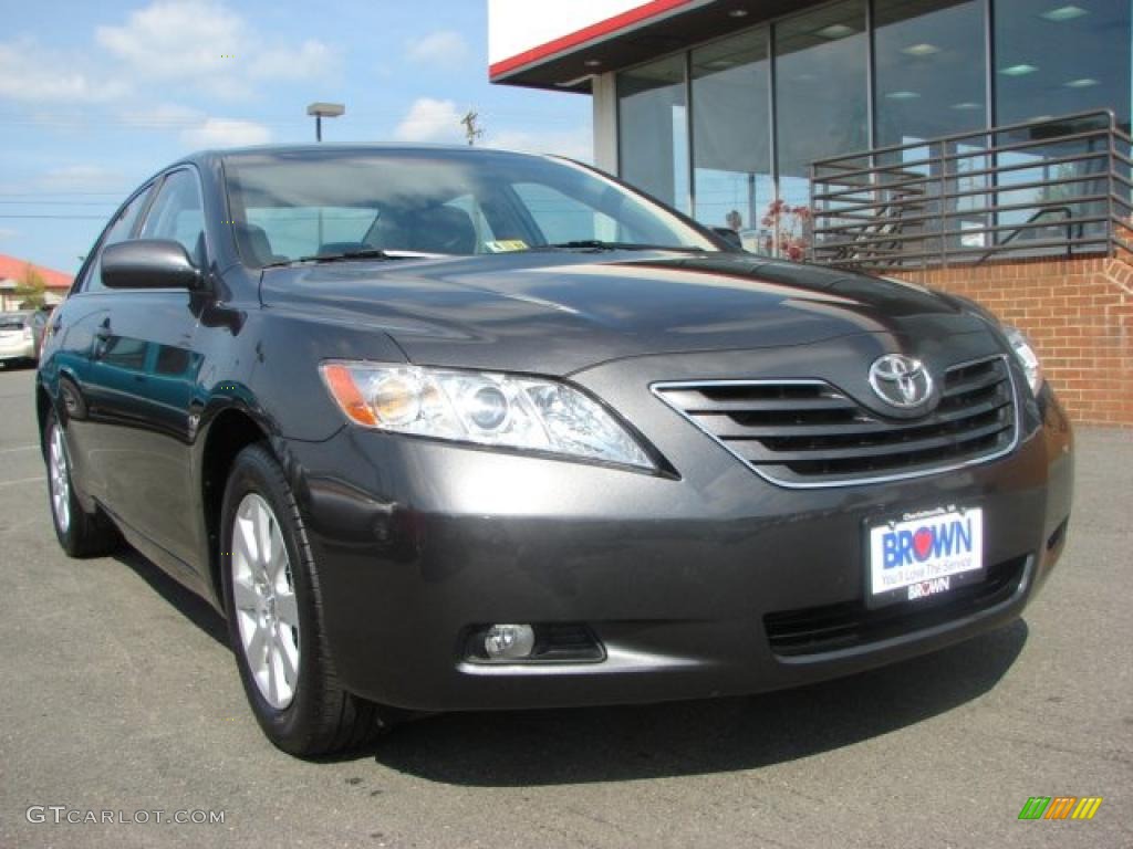 2007 Camry XLE V6 - Magnetic Gray Metallic / Ash photo #1