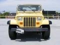 1992 Malibu Yellow Jeep Wrangler S 4x4  photo #2