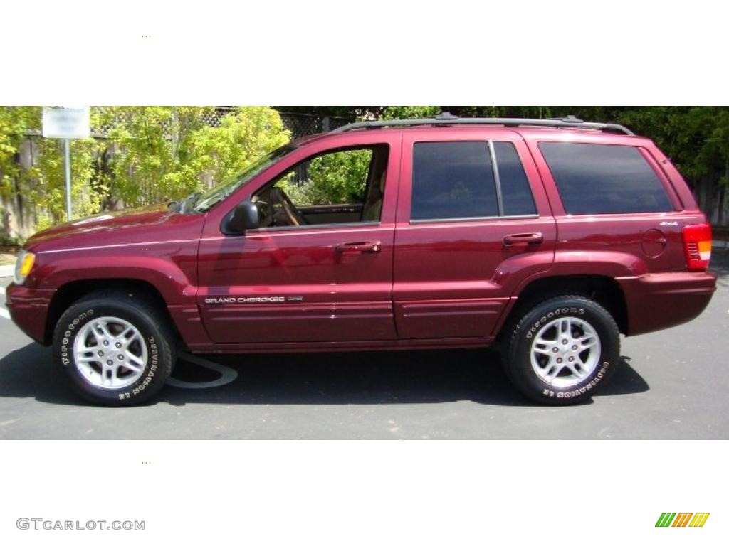 2000 Grand Cherokee Limited 4x4 - Sienna Pearlcoat / Camel photo #2