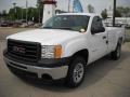 2010 Summit White GMC Sierra 1500 Regular Cab  photo #3