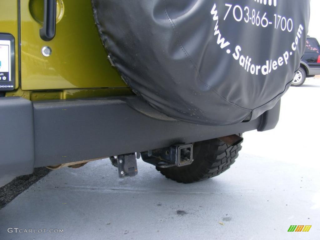 2007 Wrangler X 4x4 - Rescue Green Metallic / Dark Slate Gray/Medium Slate Gray photo #27