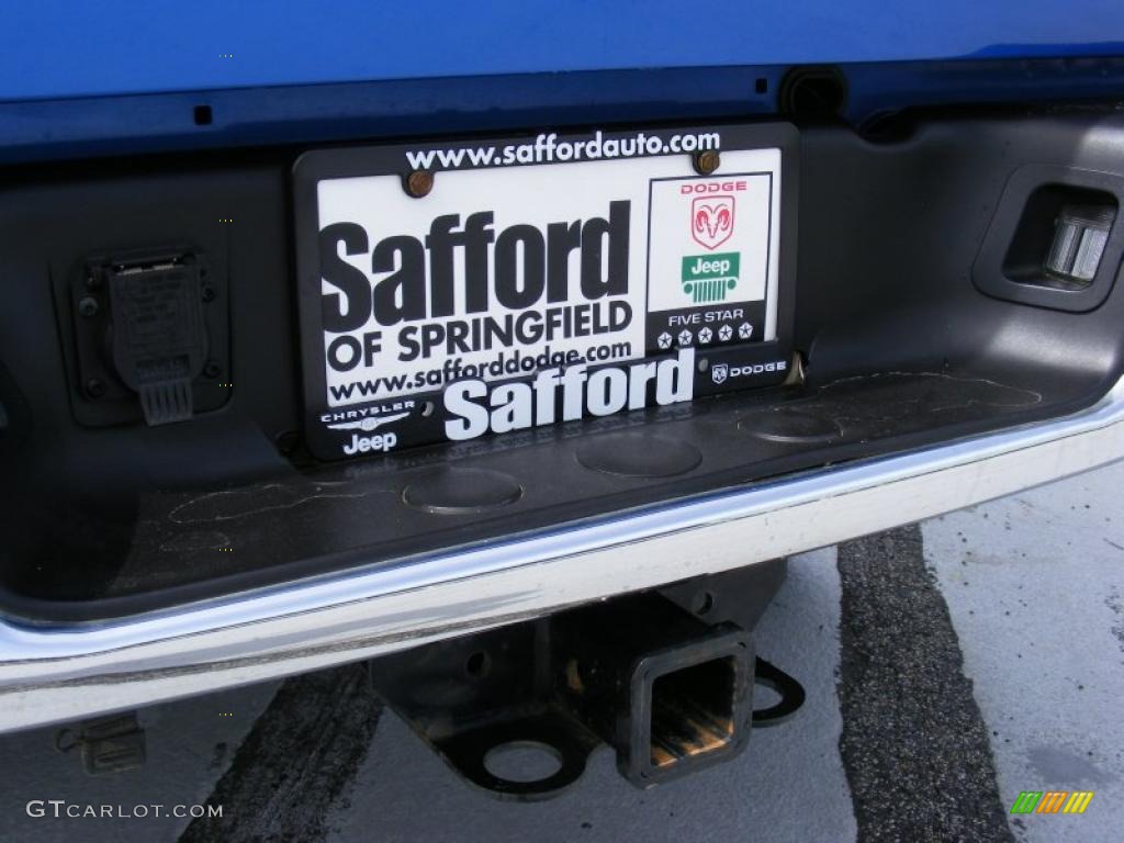 2007 Ram 1500 SLT Quad Cab 4x4 - Electric Blue Pearl / Medium Slate Gray photo #28