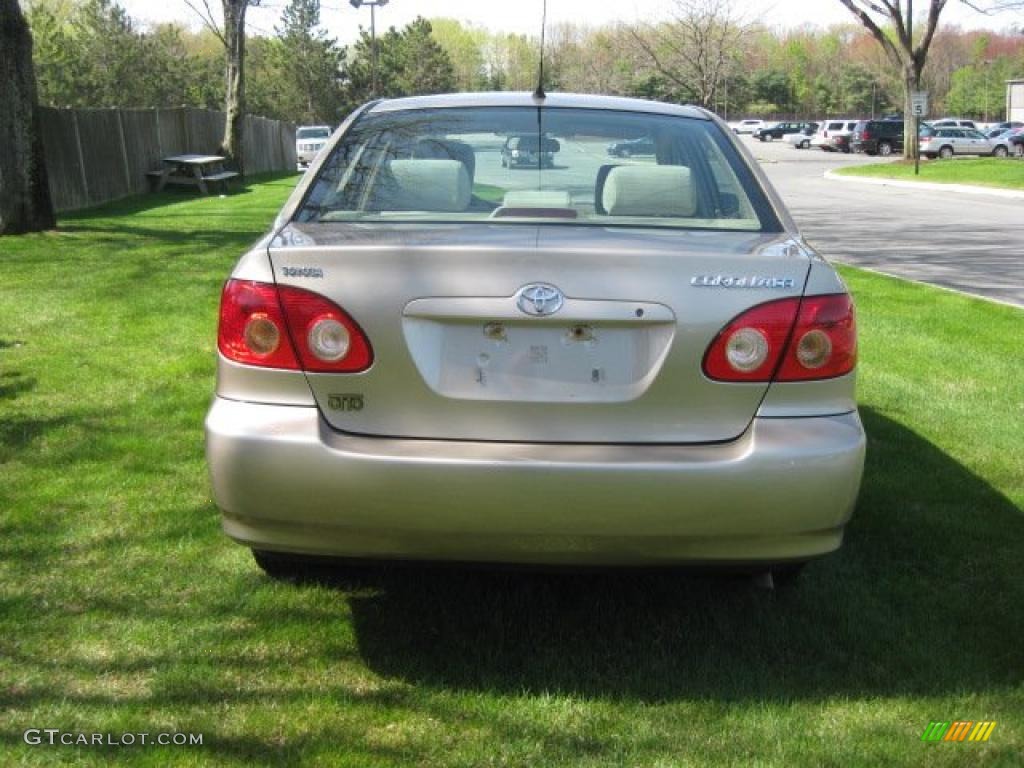 2006 Corolla CE - Desert Sand Mica / Beige photo #3