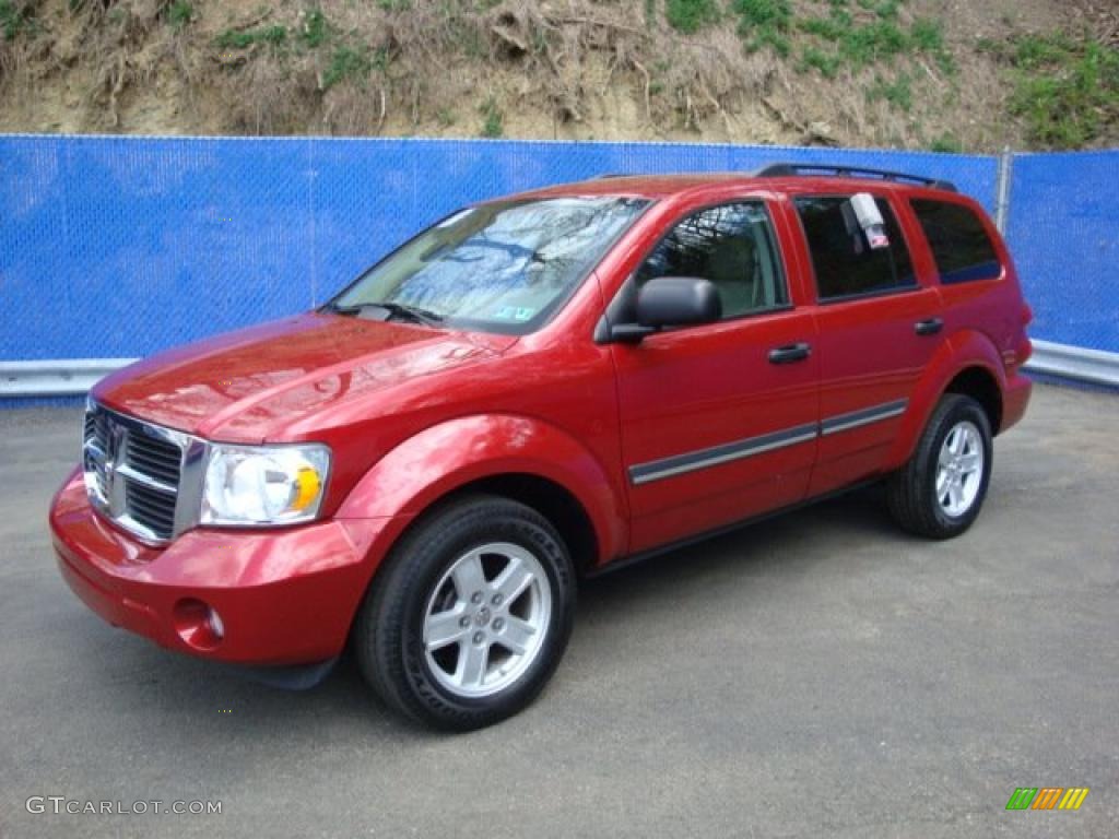 Inferno Red Crystal Pearl Dodge Durango