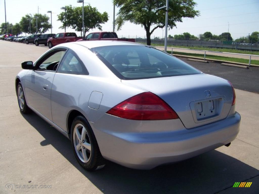 2003 Accord EX Coupe - Satin Silver Metallic / Black photo #6