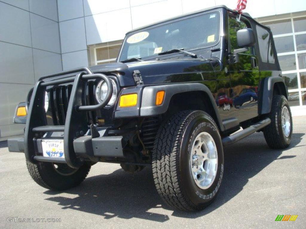 Black Jeep Wrangler