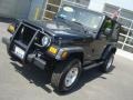 2004 Black Jeep Wrangler X 4x4  photo #10