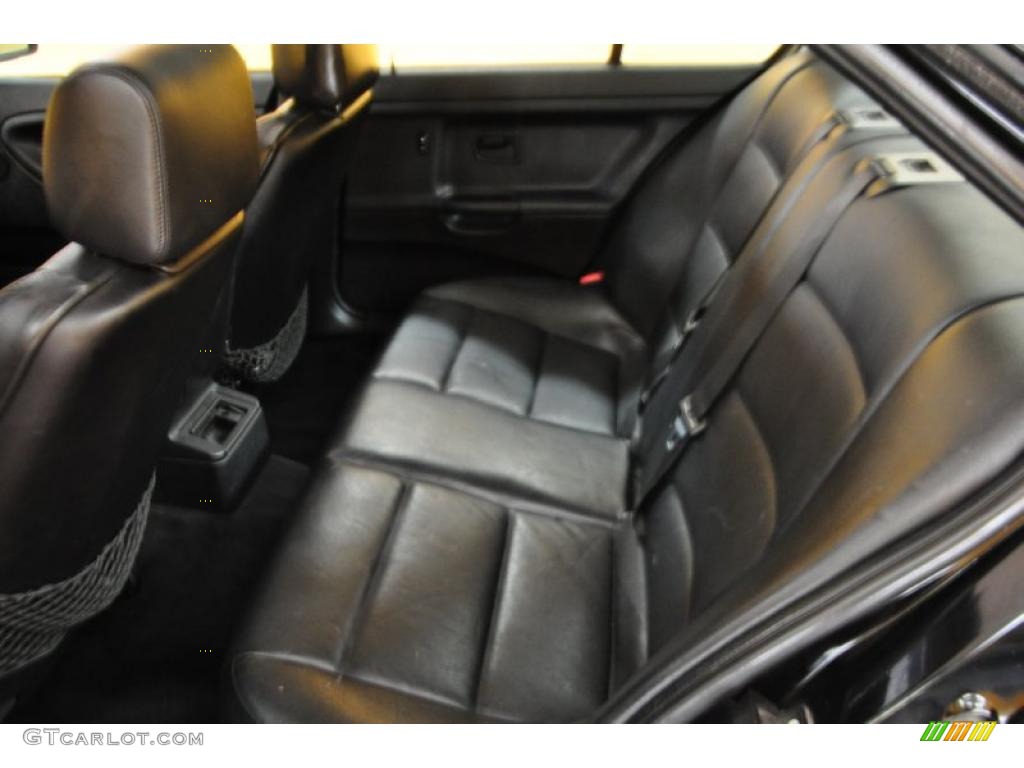 1994 3 Series 325i Sedan - Black / Black photo #12