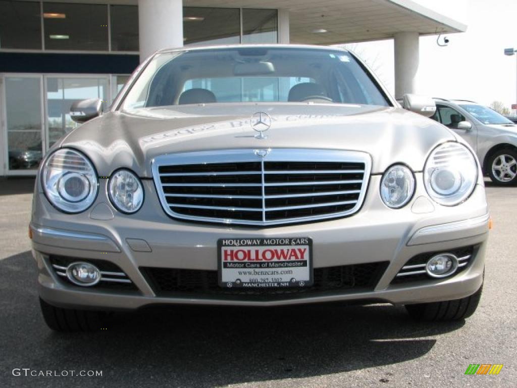 2008 E 350 4Matic Sedan - Pewter Metallic / Ash photo #2