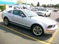 2006 Satin Silver Metallic Ford Mustang V6 Premium Coupe  photo #6