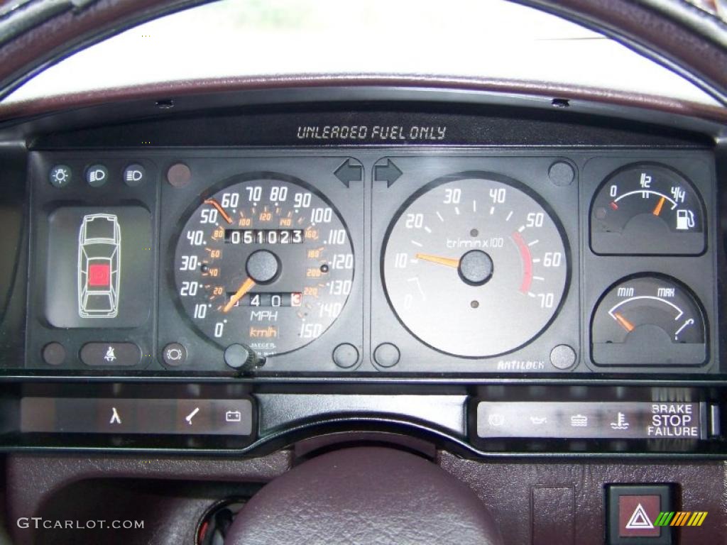 1988 Citroen CX 25 GTi Gauges Photo #28879310