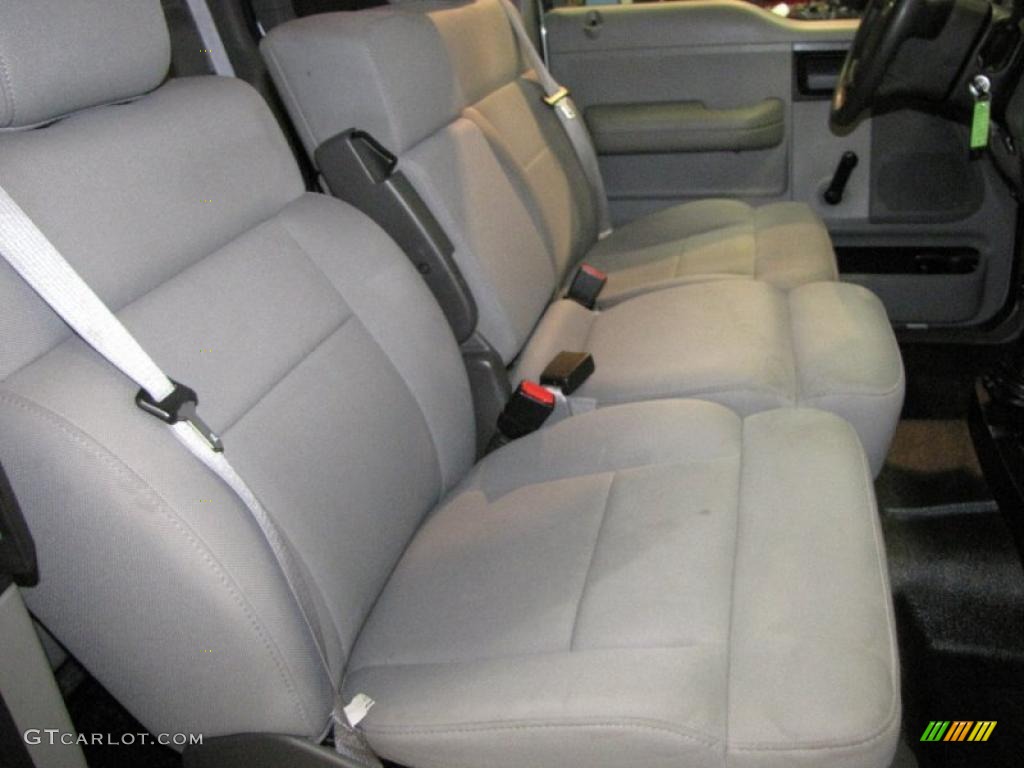 2005 F150 STX SuperCab 4x4 - Silver Metallic / Medium Flint Grey photo #11