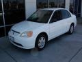 Taffeta White - Civic LX Sedan Photo No. 7