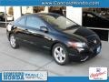 Nighthawk Black Pearl - Civic EX Coupe Photo No. 1