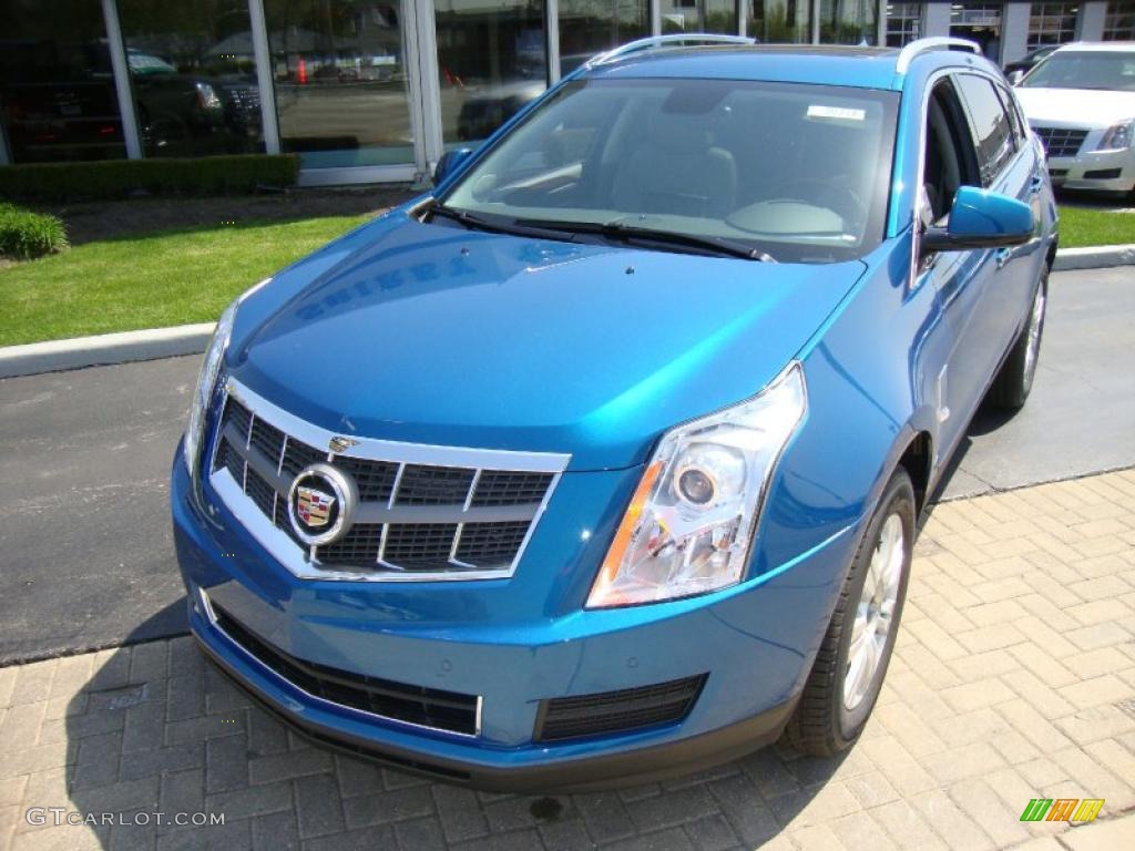 2010 SRX V6 - Caribbean Blue / Titanium/Ebony photo #3
