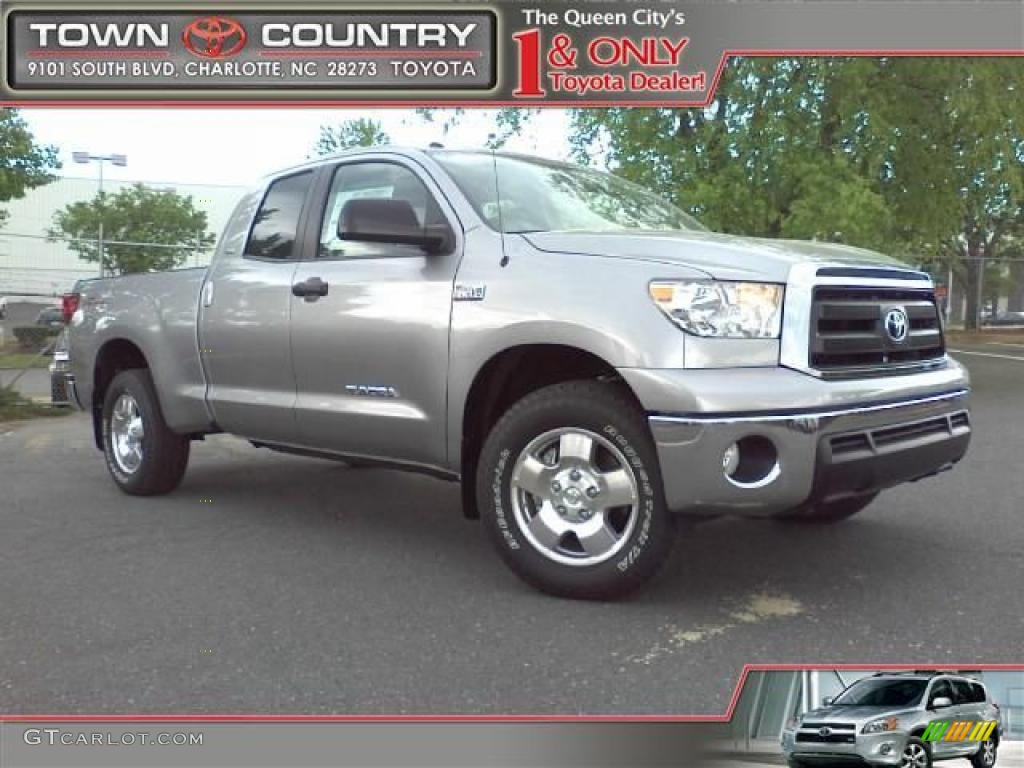 2010 Tundra TRD Double Cab - Silver Sky Metallic / Graphite Gray photo #1