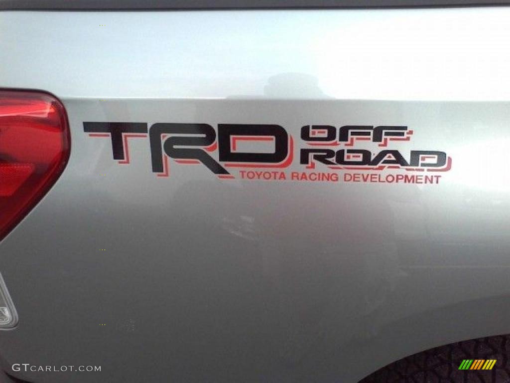 2010 Tundra TRD Double Cab - Silver Sky Metallic / Graphite Gray photo #14
