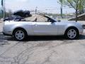 2010 Brilliant Silver Metallic Ford Mustang V6 Convertible  photo #7