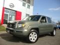 2007 Aberdeen Green Metallic Honda Ridgeline RTL  photo #1