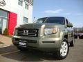 2007 Aberdeen Green Metallic Honda Ridgeline RTL  photo #3