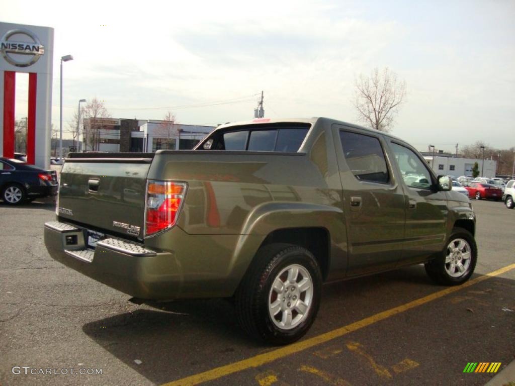 2007 Ridgeline RTL - Aberdeen Green Metallic / Olive photo #12