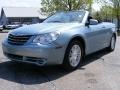 2009 Clearwater Blue Pearl Chrysler Sebring Touring Convertible  photo #1